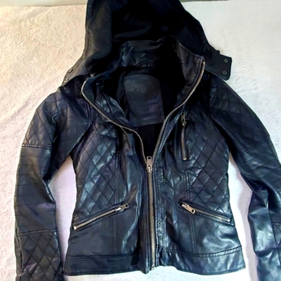 Garage Jackets & Blazers - Vegan Leather Rebel Jacket Size M
